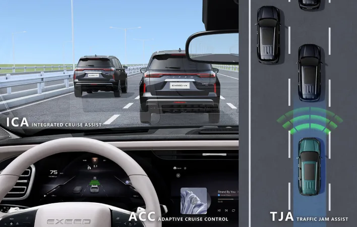 EXEED VX SUV — Intelligent Navigation