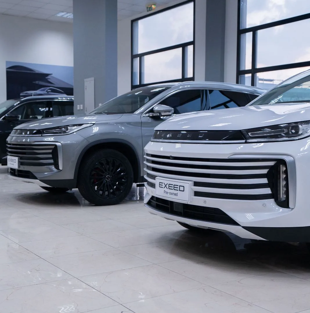 Certified pre-owned EXEED vehicles