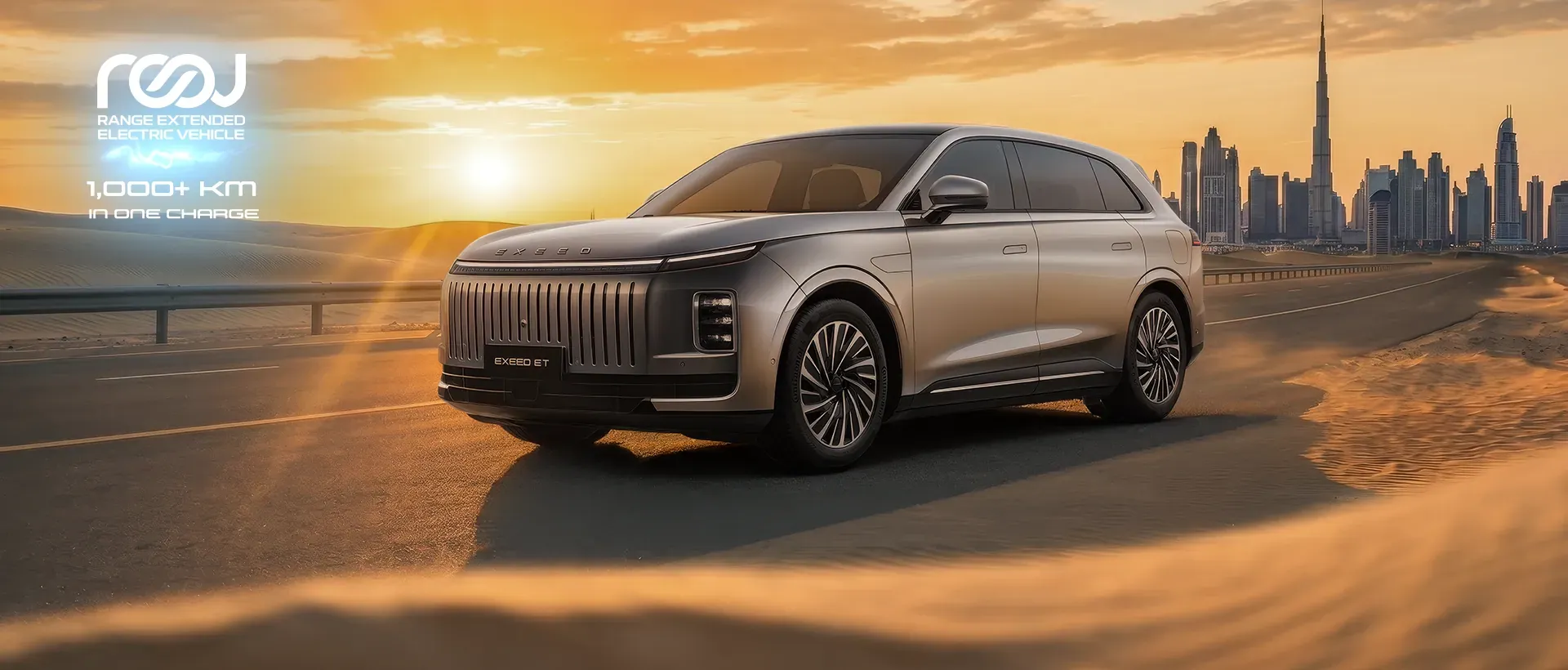 EXEED ET — Intelligent electrified SUV designed for the next era of driving.